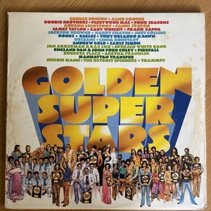 Golden Super Stars Triple Vinyl Various Artist Compilation Record 1977 K68019 VG - Imagen 1 de 6
