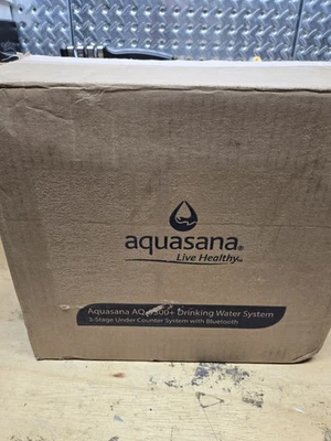Aquasana Under Sink 3-Stage Water Filter System with Chrome Faucet AQ-5300+.56 - Image 1 of 4
