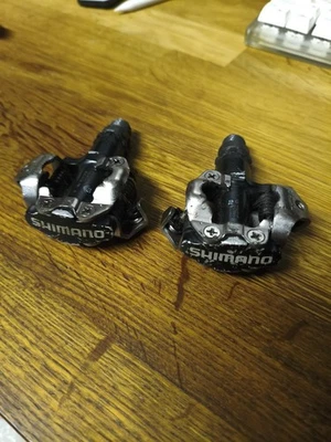 Pedali Shimano PD-M520 Pedali SPD MTB  Mountain bike - Immagine 1 di 2