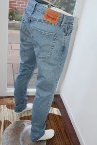 Herren Original 512 Slim Levi Strauss W34 L34 Blau Stretch 34 Jeans Tapered - Bild 1 von 22