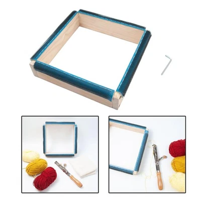 Square Embroidery Hoop Detachable DIY Fabrics Holder Clip for Needle Felting - Image 1 of 4