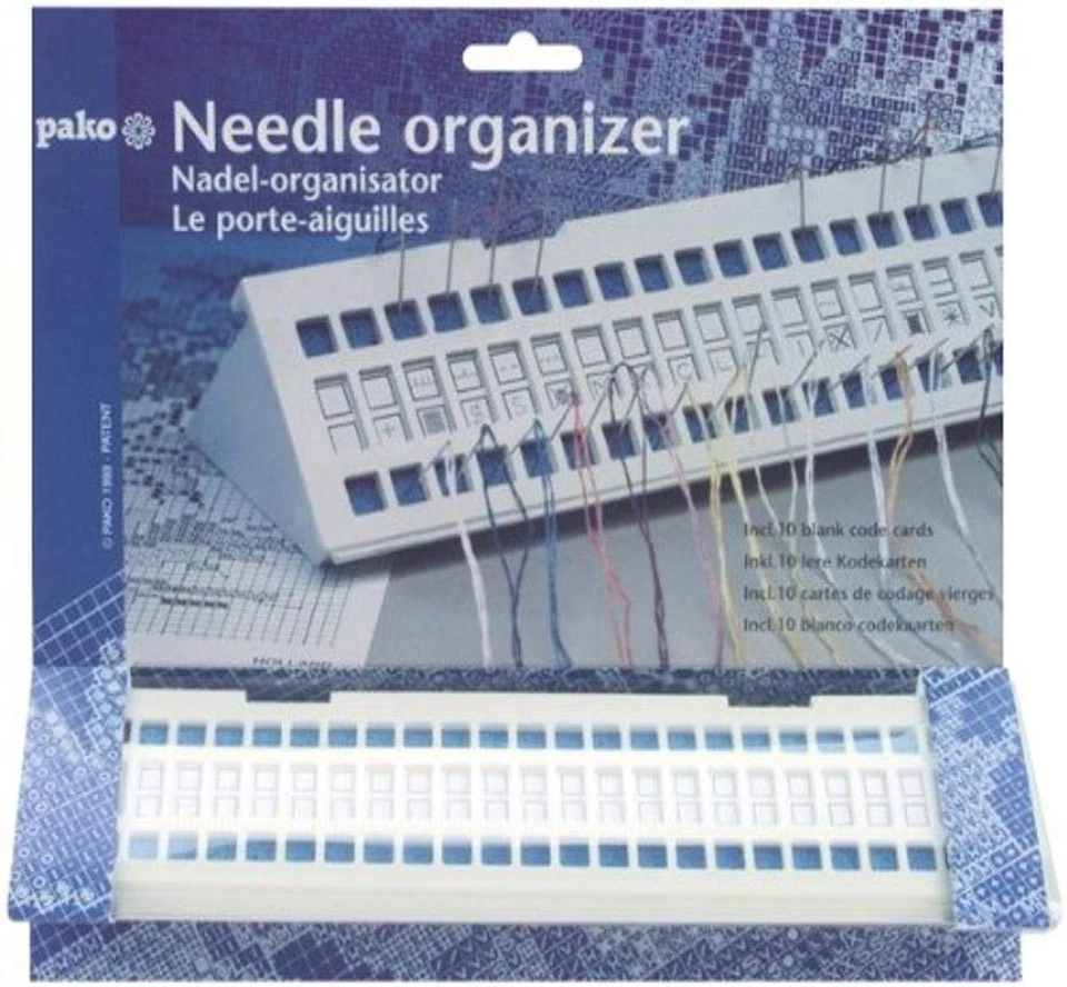 PAKO Needle Organizer 700.050 With 10 Blank Cards