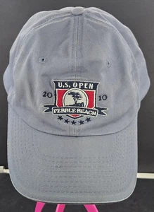 US Open 2010 Golf Hat Gray Logo Pebble Beach Adjustable USGA Member Dad - Picture 1 of 5