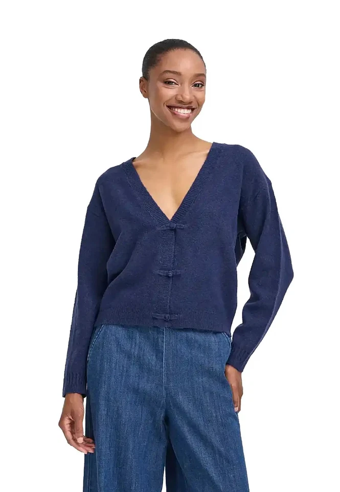 ICHI CARDIGAN DASILA BLU - Imagen 1 de 1