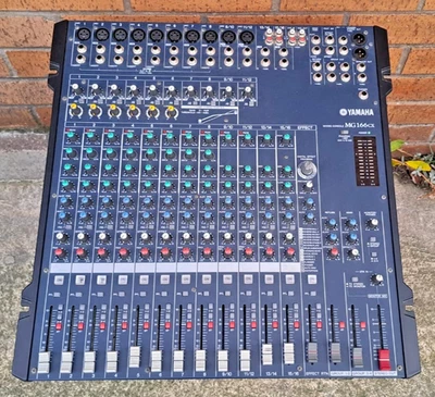 Yamaha MG166CX Rack-Mountable 16-Channel Analog Mixing Desk with Effects - Image 1 of 4