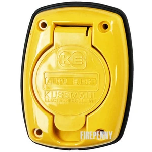 Kussmaul Abdeckung 091-55-187 Auto Eject Cover Gelb Neu  - Bild 1 von 1