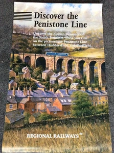 Original BR Regionalbahnen ENTDECKEN SIE DIE PENISTEINLINIE Poster 1990er - Bild 1 von 12