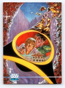 1995 Topps Star Wars Galaxy #339 Luke Skywalker Karte SciFi Jedi - Bild 1 von 2