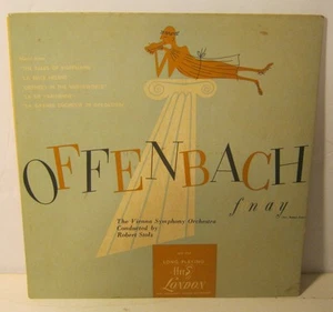 OFFENBACH Fantasy THE VIENNA SYMPHONY ORCHESTRA 10" Phonograph Record Album LP - Picture 1 of 4