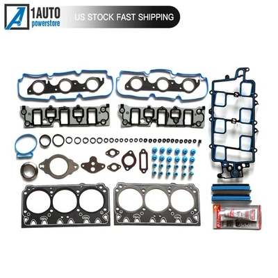 Juego de juntas de culata para Buick Allure LaCrosse Lucerna Pontiac Grand Prix 2006-2009 Foto 1 de 4