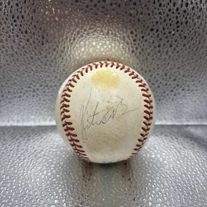 Pete O'Brien Autographed Signed Official American League Baseball Ball - Picture 1 of 4