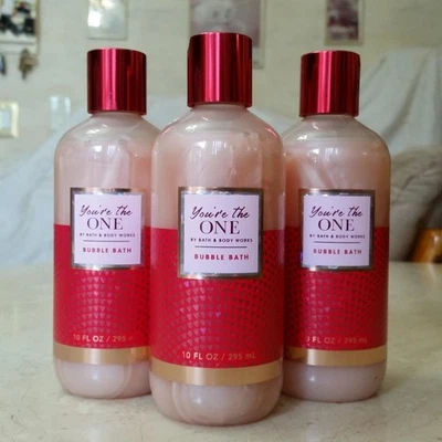 Bath & Body Works You're The One Bubble Bath Set Of 3 Youre The One Body Wash - Image 1 of 4