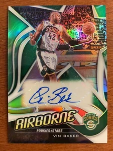 Chronicles Vin Baker Airborne Silver Prizm 2019-20 automático SSP - AB-VIN - Imagen 1 de 2