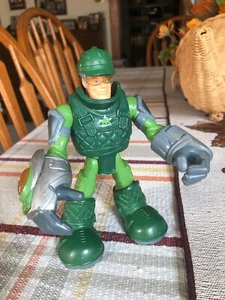 2003 Hasbro Playskool Major Powers Figur 6" Sgt. Powerhouse Rollator Posable - Bild 1 von 7