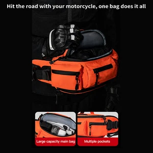 Fanny Pack Ultra-large Capacity Waterproof Waist Bag With Adjustable Strap For - Photo 1 sur 12