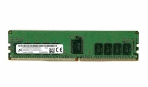 Micron 16GB DDR4 PC4-2666V ECC RDIMM RAM Server Memory 288-pin DIMM Registered - Picture 1 of 3