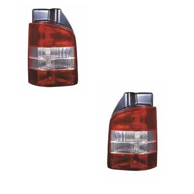 Luci Posteriori Set Sinistra Destra per VW Transporter V Bus 7HB 7HJ Rot - Immagine 1 di 3