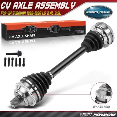 Conjunto de eje CV delantero derecho para Volkswagen EuroVan 1992-1996 L5 2,4 L 2,5 L Foto 1 de 4