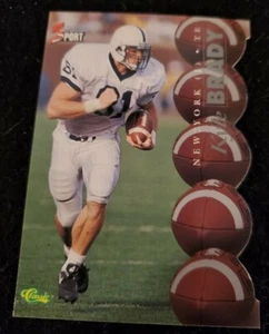 1995 KYLE BRADY / Classic 5-Sport Football Die-Cut Card #51 - New York Jets - Picture 1 of 2