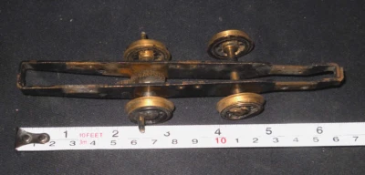 O Scale  Brass 4-Wheel  Frame & 42" Drivers for Restoration - Image 1 of 2