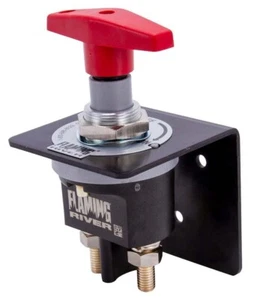 Flaming River FR1048 Big Switch Battery Disconnect 500 Amp Continuous 2500 Amp P - Foto 1 di 1
