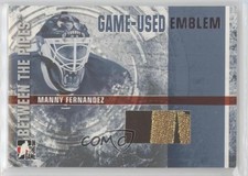 2006-07 ITG Between the Pipes Game-Used Emblem Silver Manny Fernandez #GUE-05