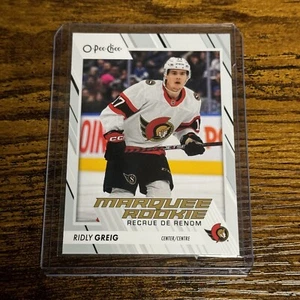 Ridly Greig Ottawa Senators 2023-24 NHL Hockey O Pee Chee Carpa Novato #543 - Imagen 1 de 2