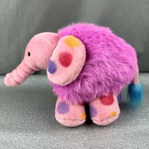 Vintage 1987 AVON Elsie Elefant Stofftier Plüschtier Tier Fantasimals rosa Punkte - Bild 1 von 8