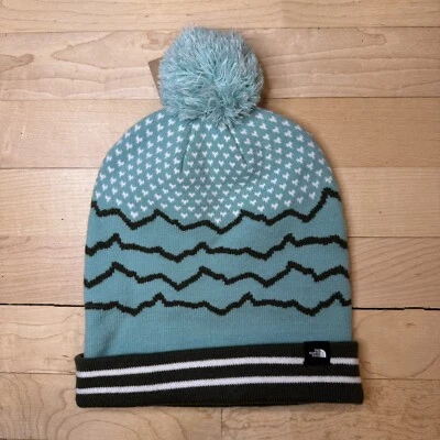 Gorro para mujer The North Face esquí tuke invierno cálido azul wasabi talla única Foto 1 de 2