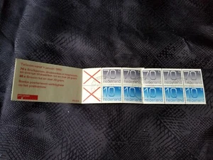 Netherlands Stamp Booklet - Cancel to Order - 1991 Numeral Stamps - E41 - Picture 1 of 4