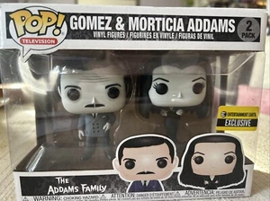 Funko POP The Addams Family Gomez & Morticia Addams 2 PK - Picture 1 of 5