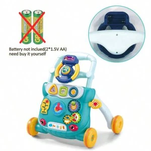 3-in-1 Sitting Learning Walker with Detachable Game Panel Illuminated Early - Picture 1 of 19