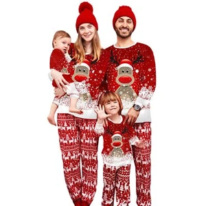 Christmas Family Pajamas Matching PJs Set Holiday Sleepwear Xmas Jammies - Picture 1 of 7