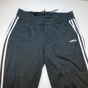 ADIDAS ACTIVE WEAR PANTS SWEATPANTS Sz Mens XL Gray w White Trim - Picture 1 of 3