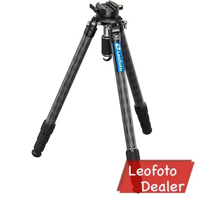 Leofoto LM-324CLX+YB-75LRC Tripod 75mm Outdoor Shooting Set with BallHead - Image 1 of 4