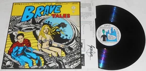 RICHARD BONE BRAVE TALES LP 1983 + INNER - Picture 1 of 2