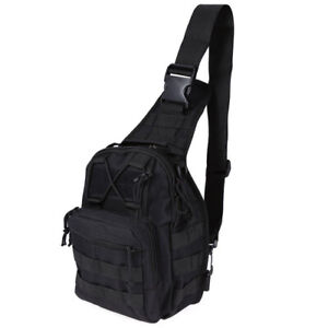 Men Chest Bag Pack Travel Bag Shoulder Sling Backpack CrossBody Waterproof Small