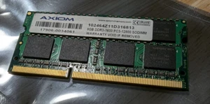 Axiom 8GB DDR3-1600 SODIMM Memory RAM - LV102464Z11D316813 - PC3L12800 - Bild 1 von 2