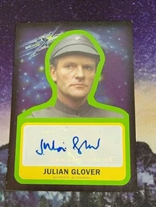 2015 Topps Journey To Star Wars Force Awakens Julian Glover Autograph Auto - Picture 1 of 1