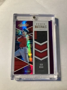 2020 Panini Absolute Materials Spectrum Purple /25 Josh Rojas #ARM-JR Rookie RC - Picture 1 of 3