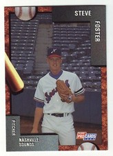 1992 ProCards Nashville Sounds STEVE FOSTER  #1827 - Cincinnati Reds