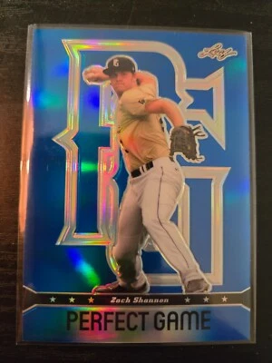 2013 Leaf Perfect Game Metal Blue #BMZS1 Zach Shannon #D  /25 Diamondbacks - Image 1 of 2