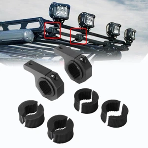 Soporte de montaje de 1" 1,5" 1,75" 2" para abrazaderas de tubo barra antivuelco de tirón luz de trabajo LED - Imagen 1 de 10