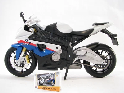 Maisto BMW S1000RR 1:12 Scale Model Motorcycle Brand New In The Box 31191 - Image 1 of 4