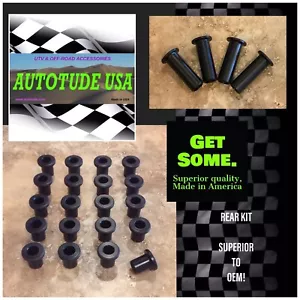 Sportsman X2 700 2008 EFI QUAD kit de bujes trasero delrin ¡durable! ¡HECHO EN EE. UU.! - Imagen 1 de 2