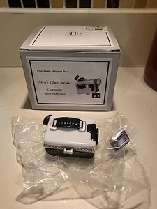 Camcorder Video Camera PHB Porcelain Hinged Box Midwest of Cannon Falls Free Sh
