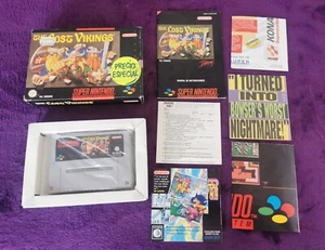 THE LOST VIKINGS SNES PAL ESP Nintendo - Foto 1 di 13