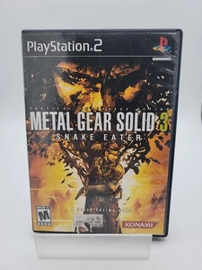 Metal Gear Solid 3: Snake Eater (PlayStation 2, 2004) GETESTET KOSTENLOSER VERSAND - Bild 1 von 3
