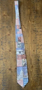 US History tie. 100% silk - Picture 1 of 3