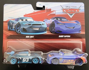 Disney Pixar Cars Diecast Nick Shift Barry DePedal 2 Pack Next Gen Racers New - Bild 1 von 9